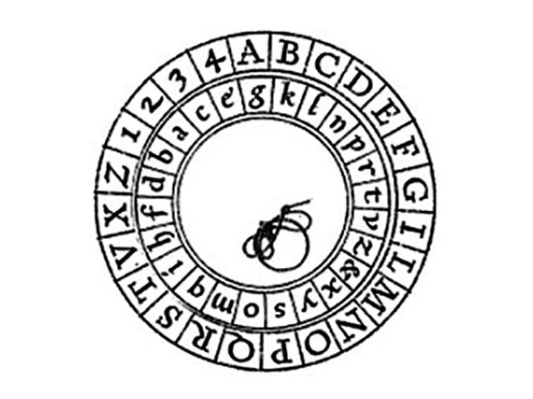 250px Alberti Cipher Disk