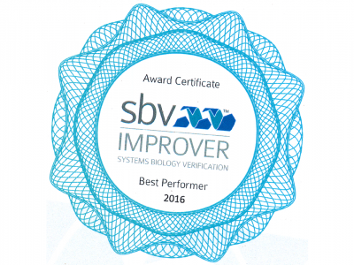 Best Performer In The Sbv IMPROVER Systems Toxicology Computational Challenge.