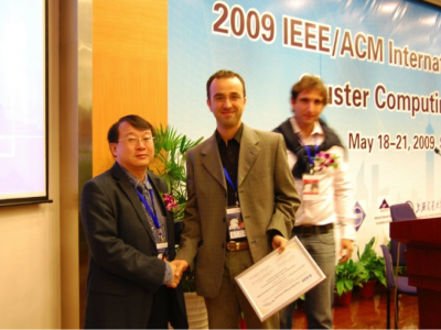 Best Paper Award @CCGrid 2009