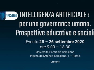 L’Intelligenza Artificiale Al Servizio Dell’uomo E Della Società – Evento In Streamin