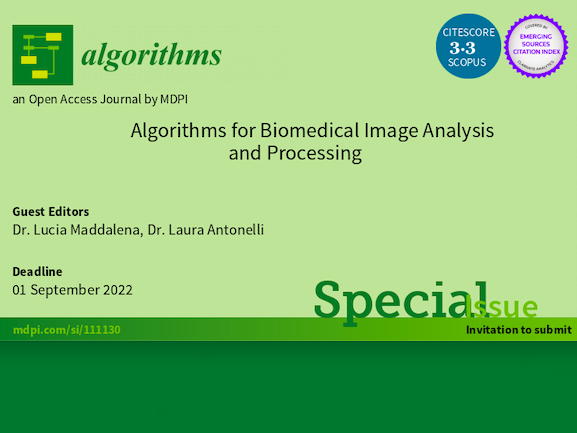 Algorithms for Biomedical Image Analysis and Processing