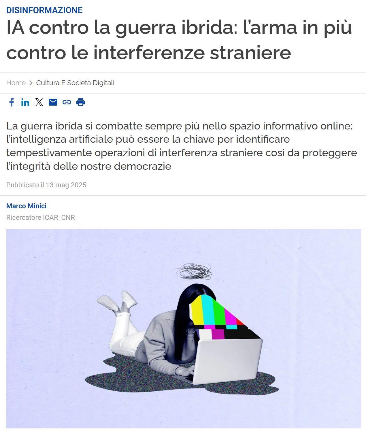 IA Contro La Guerra Ibrida: L’arma In Più Contro Le Interferenze Straniere