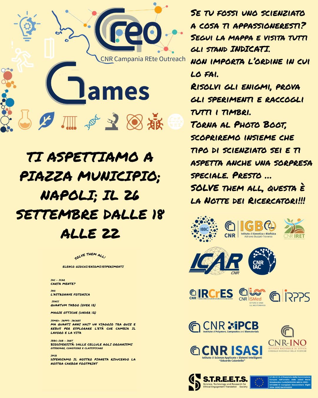 European Researchers’ Night 2025 – Naples